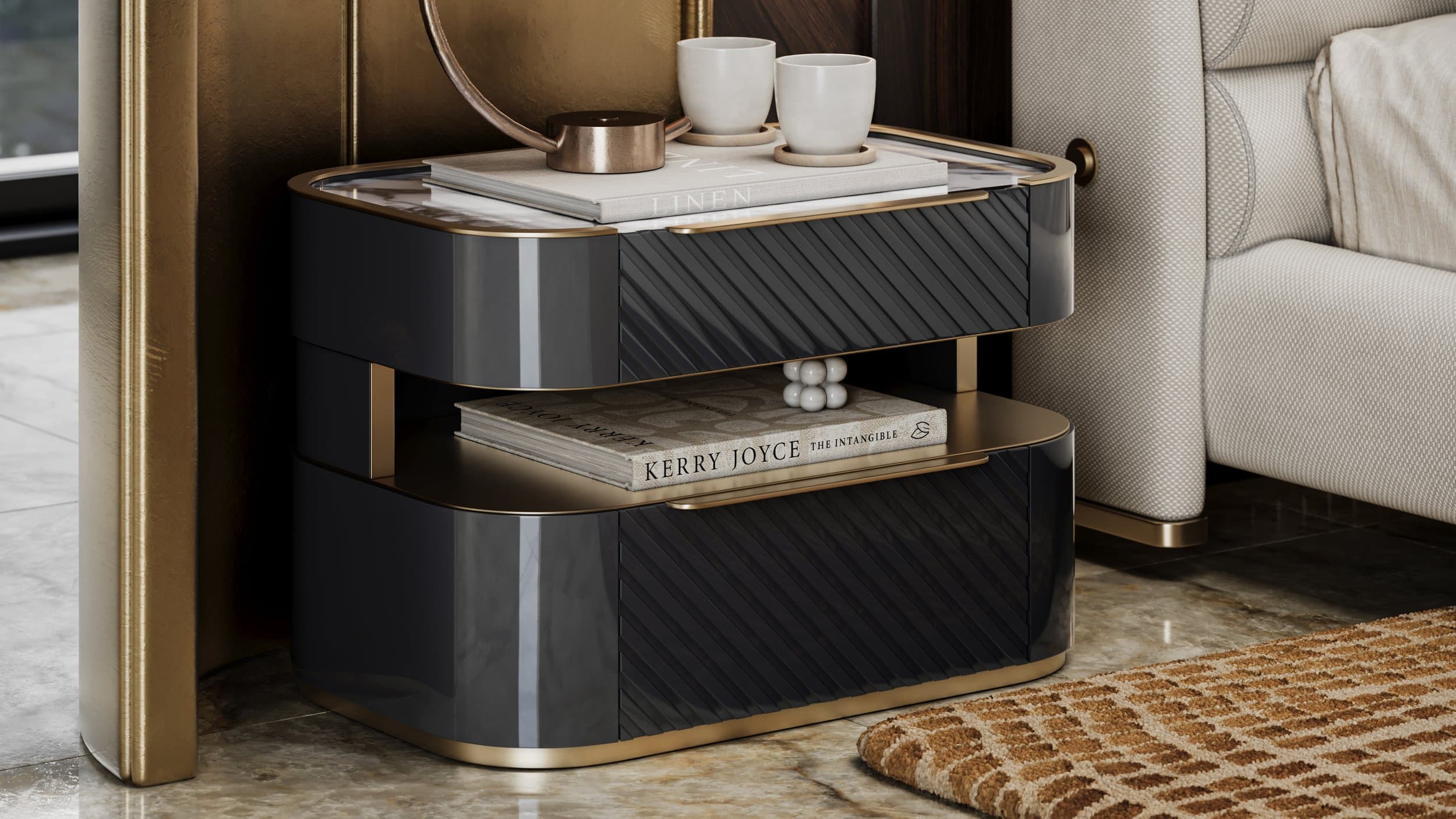Velara Bedside Table