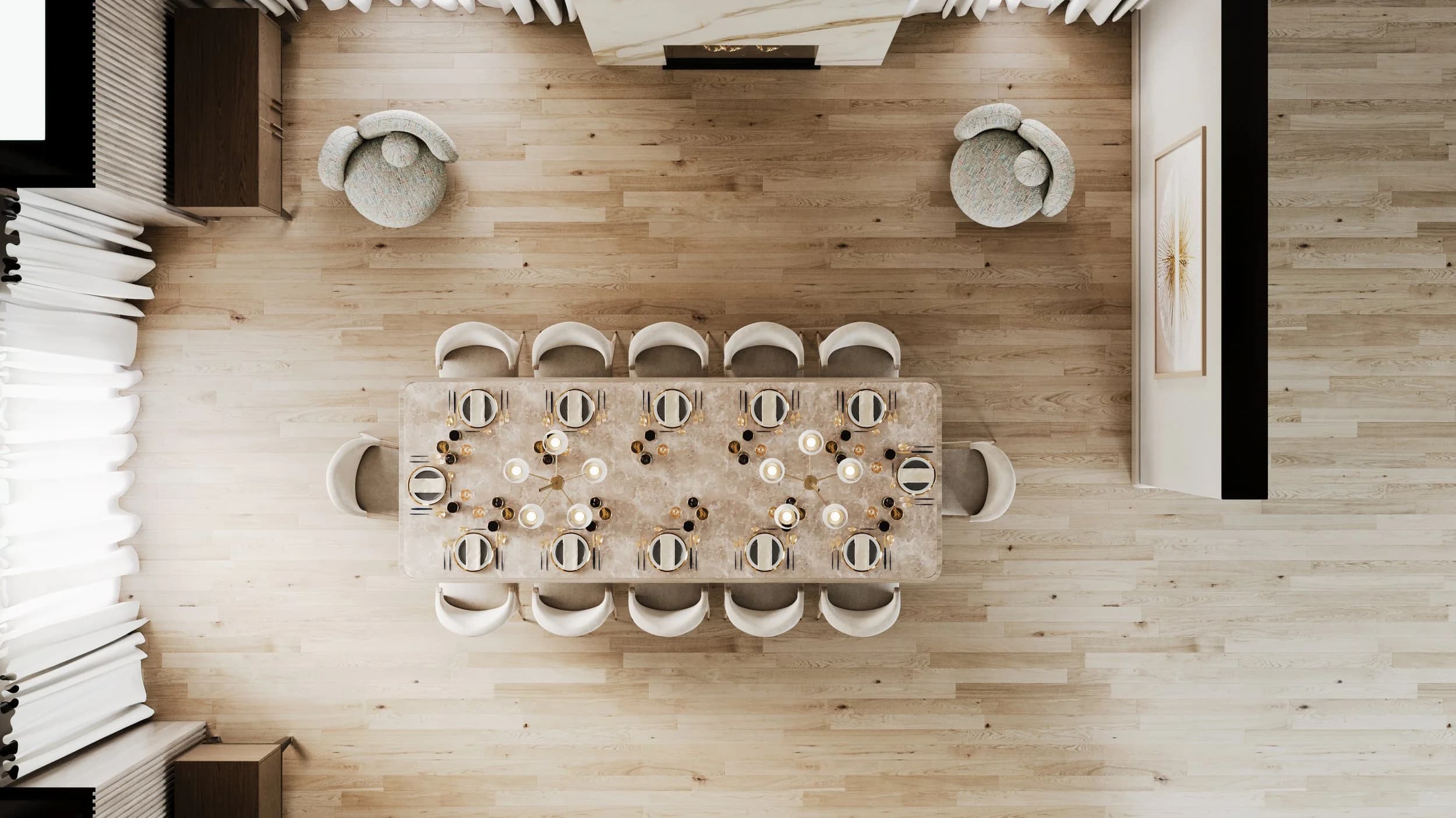 Dining Room – Westchester, New York — view 3