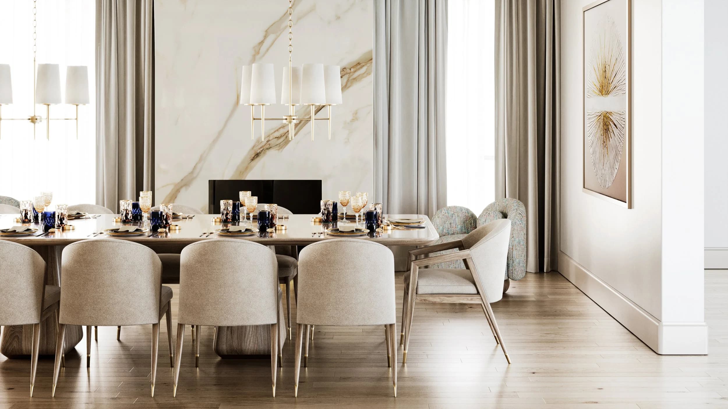 Dining Room – Westchester, New York — view 6