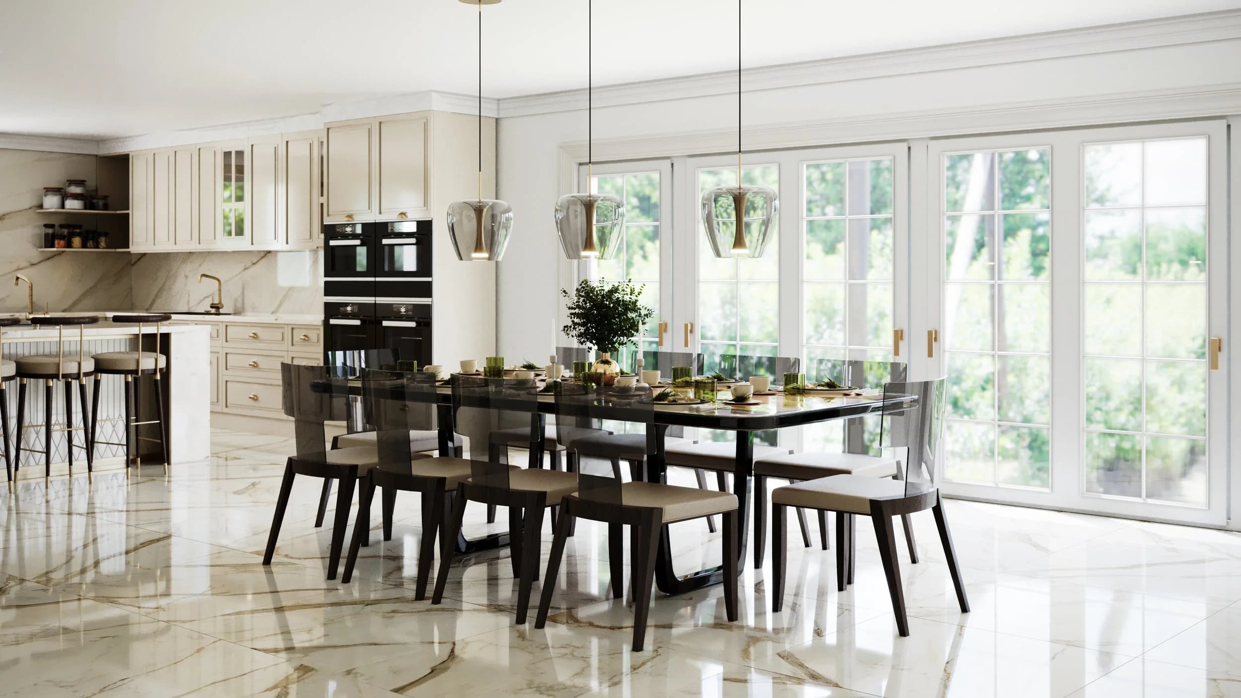 Kitchen - Bridgehampton — view 4