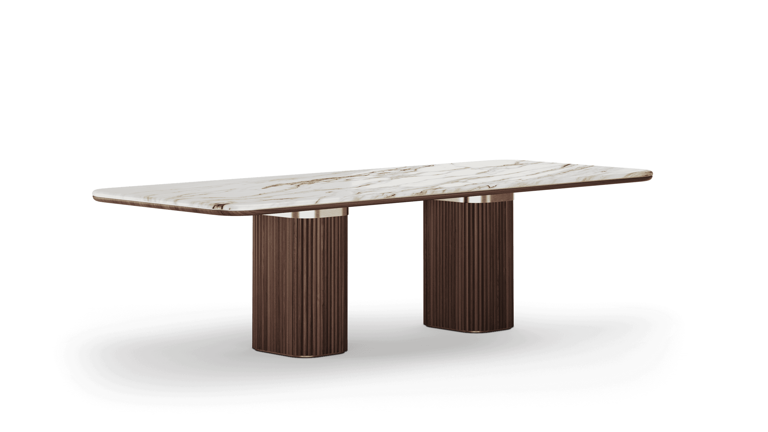 elegant-midcentury-luxury-furniture-dining-table-doran-walnut-base-marble-top-brushed-brass-details