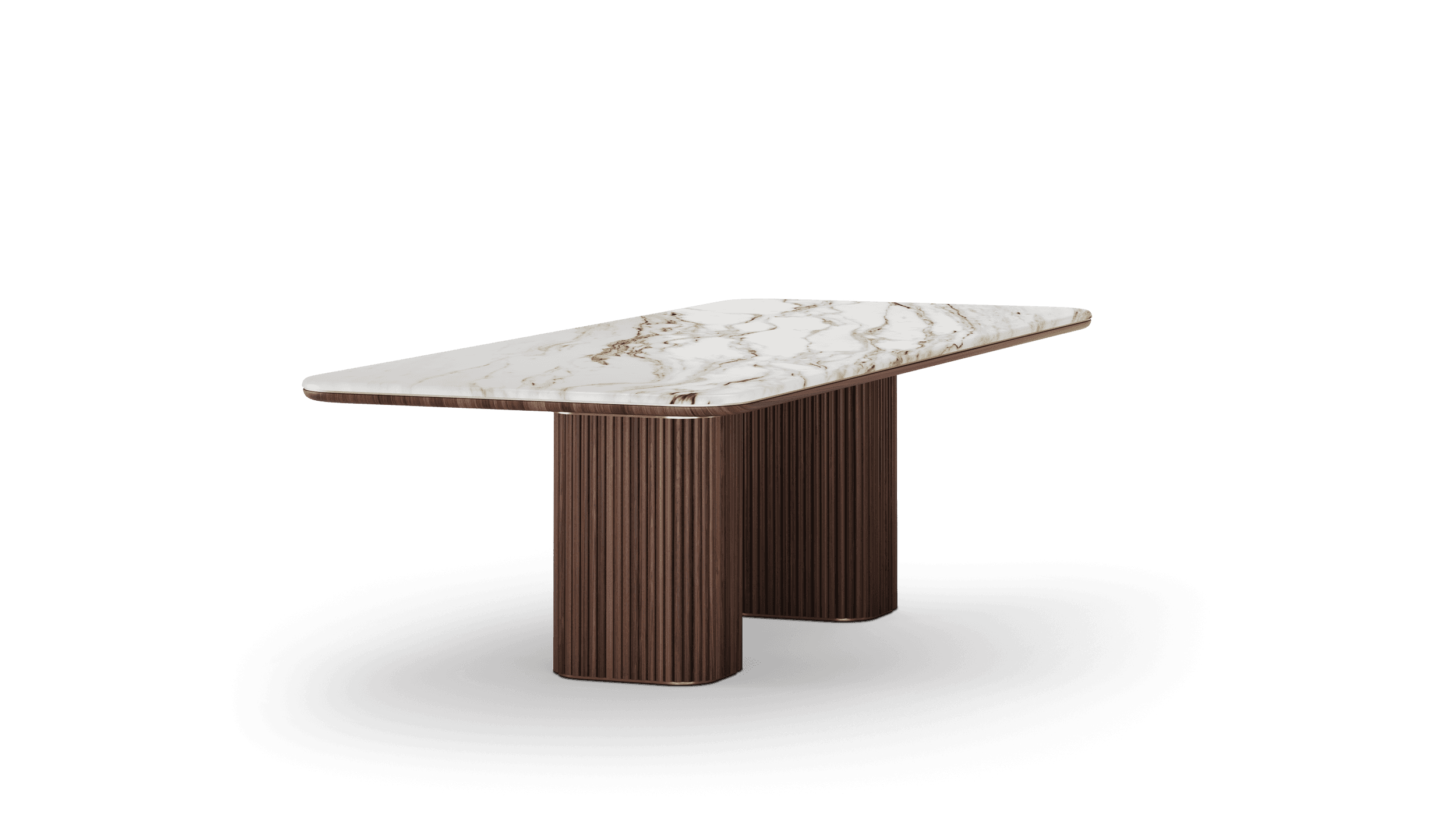 elegant-midcentury-luxury-furniture-dining-table-doran-walnut-base-marble-top-brushed-brass-details