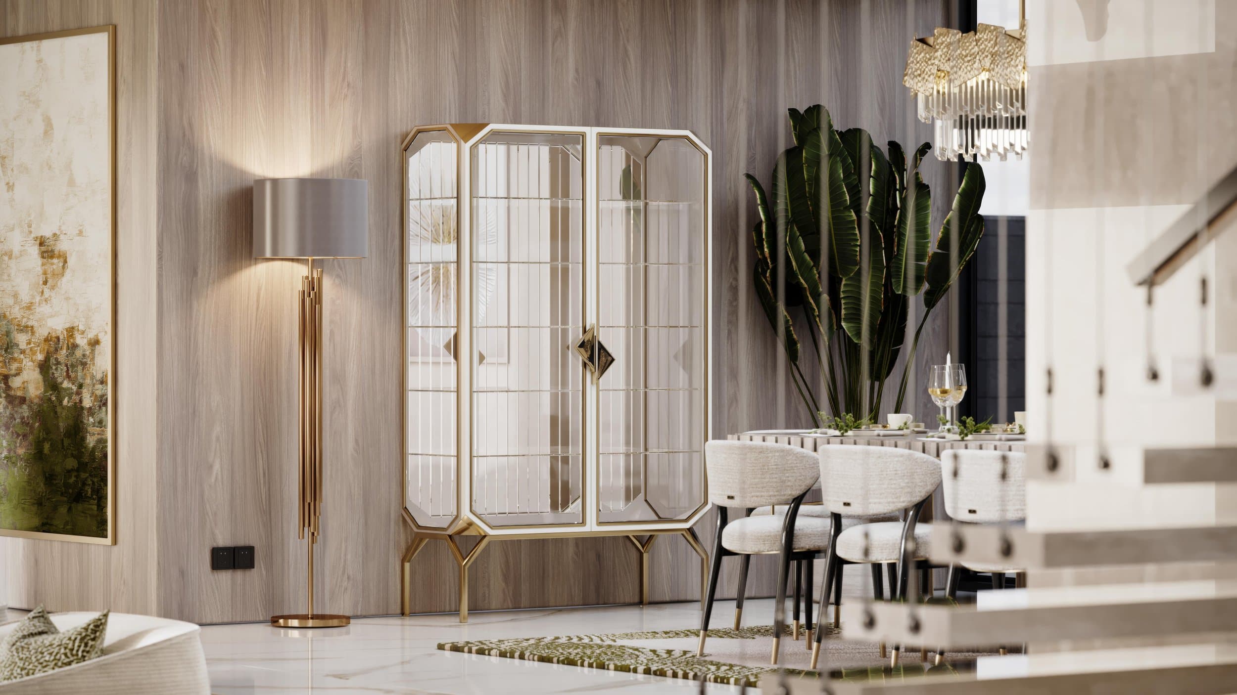 Mejhal Display Cabinet