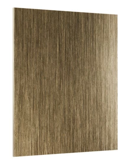 Brushed Brass finish sample