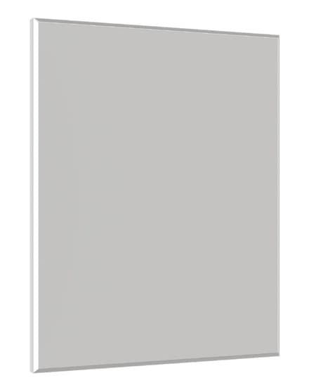 Clear finish sample
