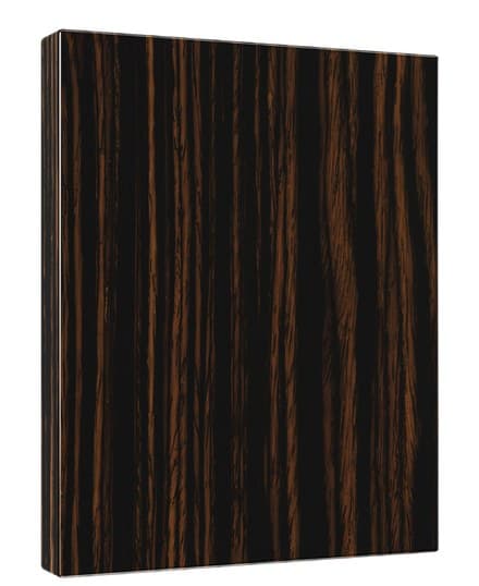 Ebony finish sample