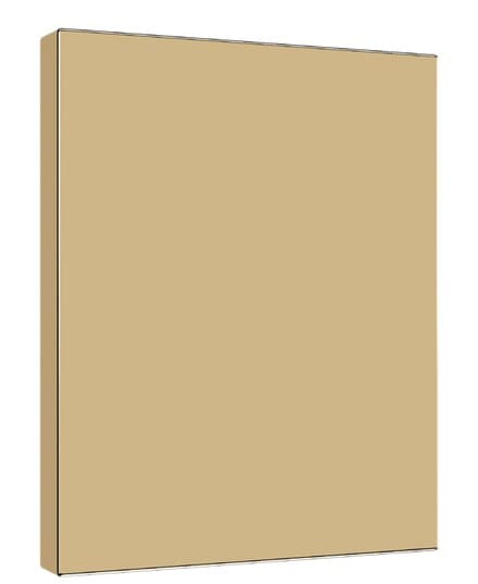 Smoke Brass finish sample