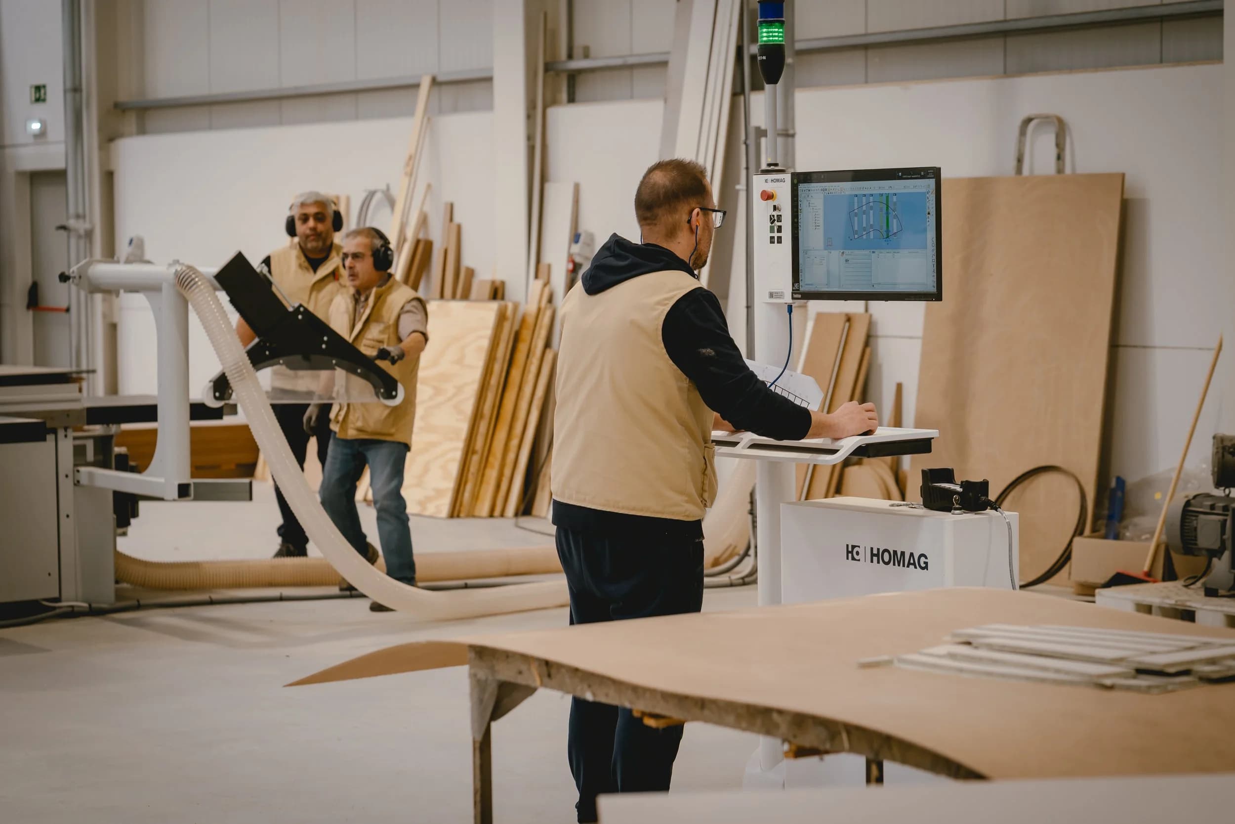 Woodworking machinery and CNC alignment