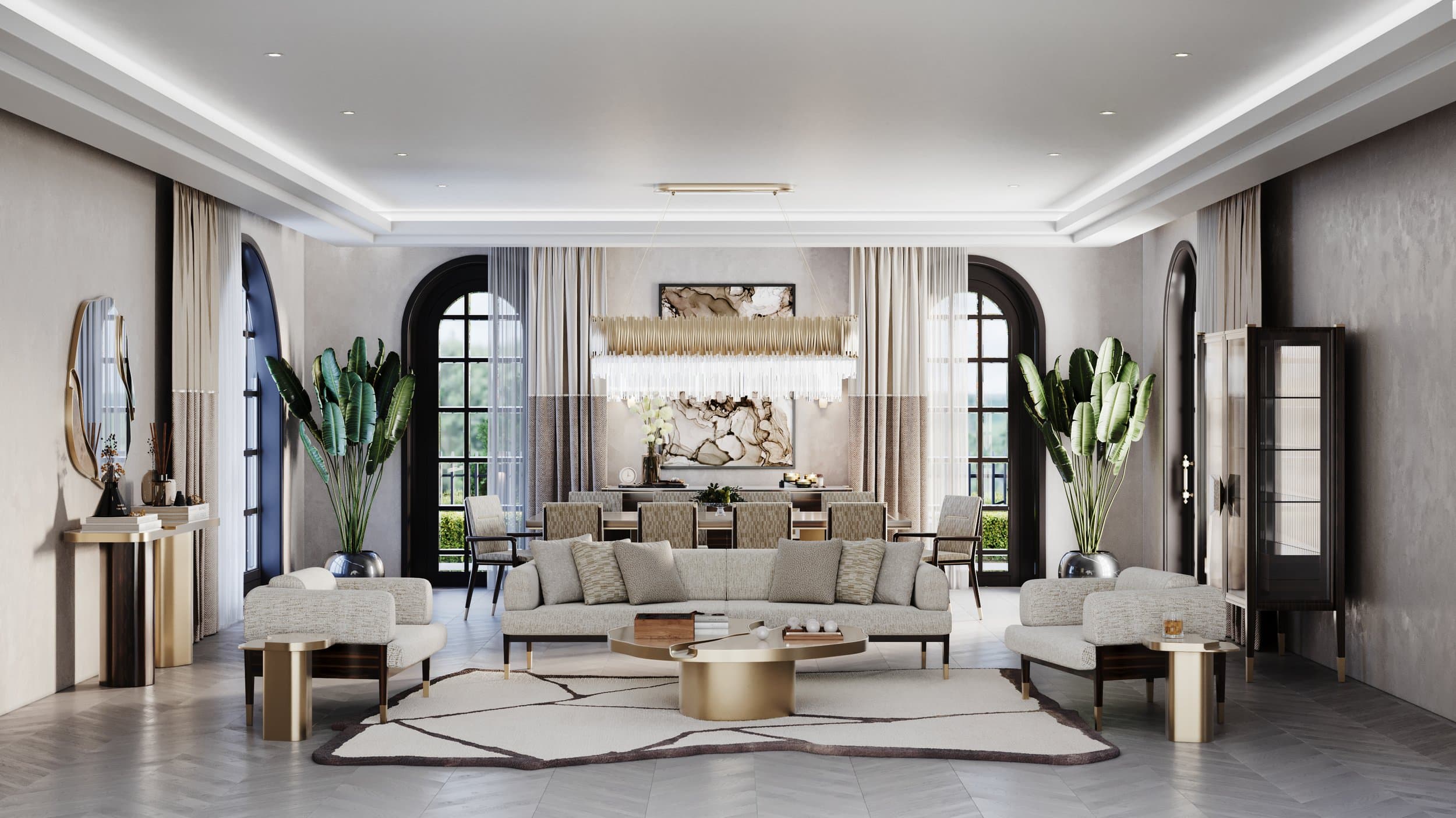 A considered, enduring Elbra living room interior